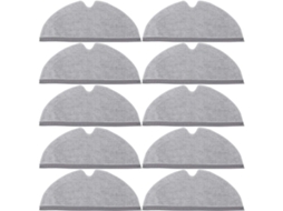 Panos De Esfregão Microfibra, Material Durável Para Uma Limpeza Eficaz E Duradoura, Compatíveis Com Roborock S5 Max, S6 Pure, S6 Maxv, S51 E S50