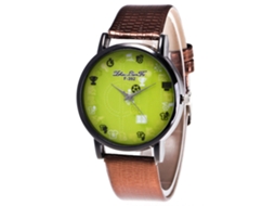 Reloj Zhoulianfa De Moda Casual Empresarial Duradero De Cuarzo (café)