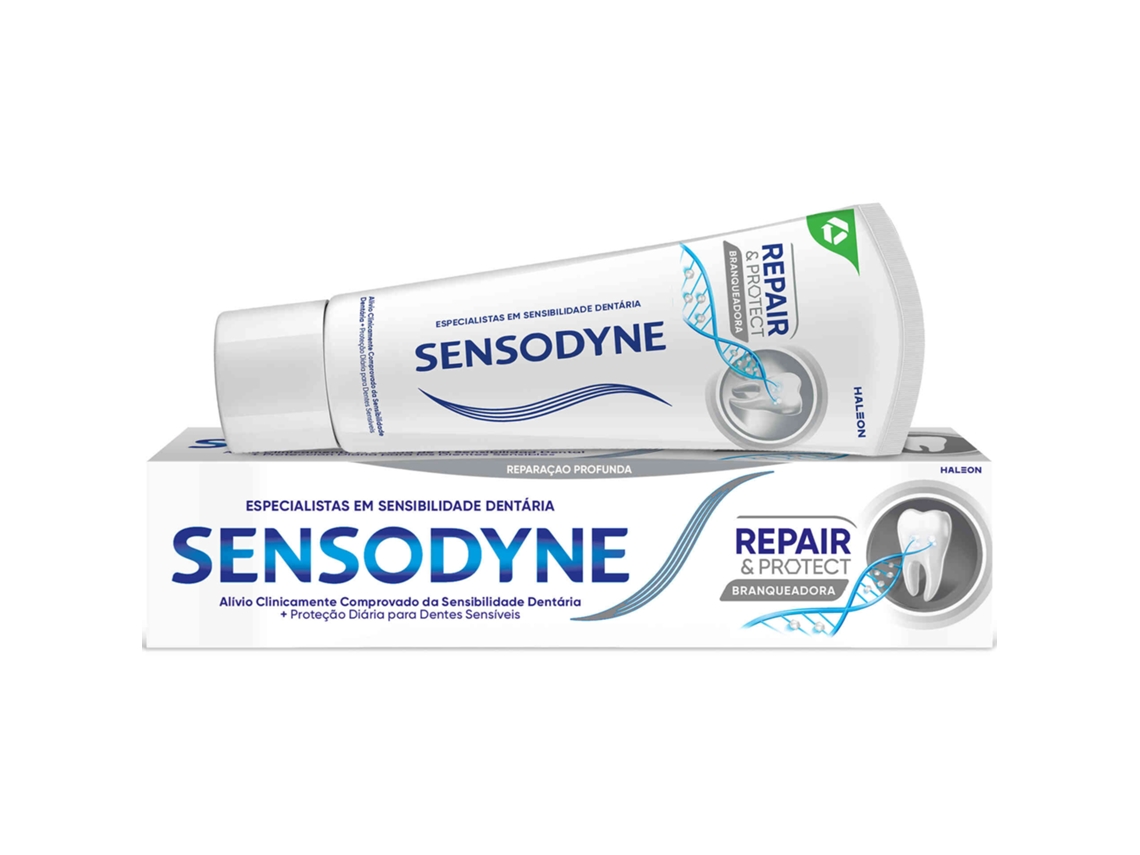Pasta de Dentes Sensibilidade Repair e Protect Branqueadora SENSODYNE 