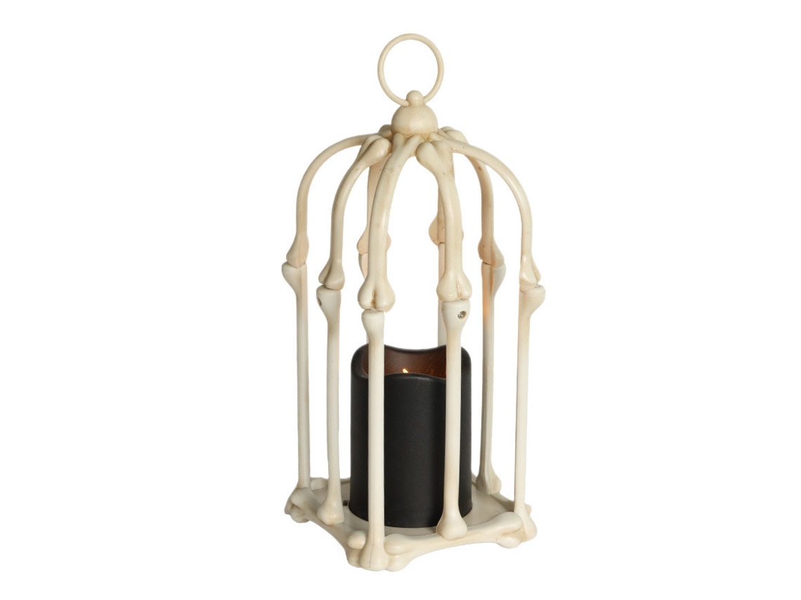 Vela Eletrônica Iluminada Com Tema De Halloween, Decoração De Festa Com Chama Intermitente, Funciona Com Bateria.