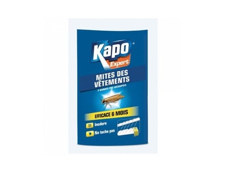 Tiras de acordeão Kapo para rastros, pré-cortadas, inseticidas