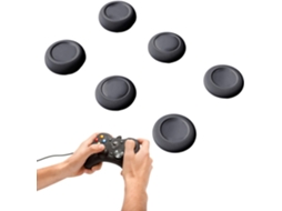 Lurelia Capa Antiderrapante Para Comando 6 Peças, Abs, Antiderrapante, Respirável, Absorção De Suor, Para Joystick E Comando Gaming, Conforto