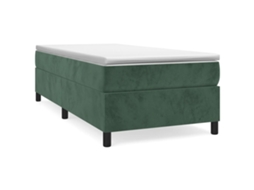 Box Spring Bed, Box Spring Beds Vidaxl Verde Veludo (80 X 200 Cm)