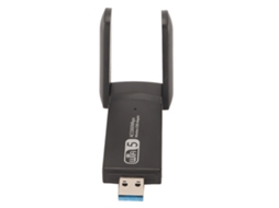 Adaptador USB Wi-Fi profissional 1200 Mbps, dual band CHABERLU