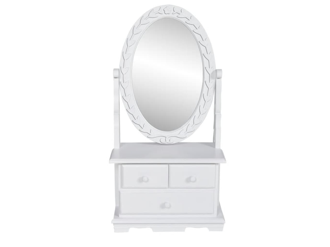 Vanity Table,vanity Tables Vidaxl Branco Madeira (n/a)
