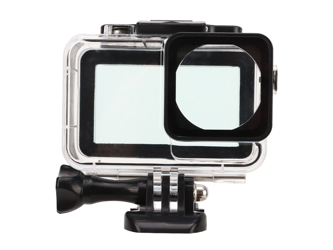 Caja Impermeável Para Câmera De Ação Submarina 45m Com Tampa Traseira Tática Para Dji Osmo Action3