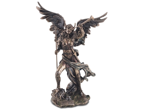Figura Decorativa BY SIGRIS Arcanjo gabriel