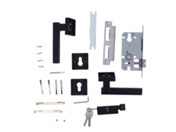 Maçaneta Da Porta Da Frente Da Casa, Fechadura Universal Para Porta Dividida, Fechadura Silenciosa Para Porta De Quarto Interna, Aquaforge