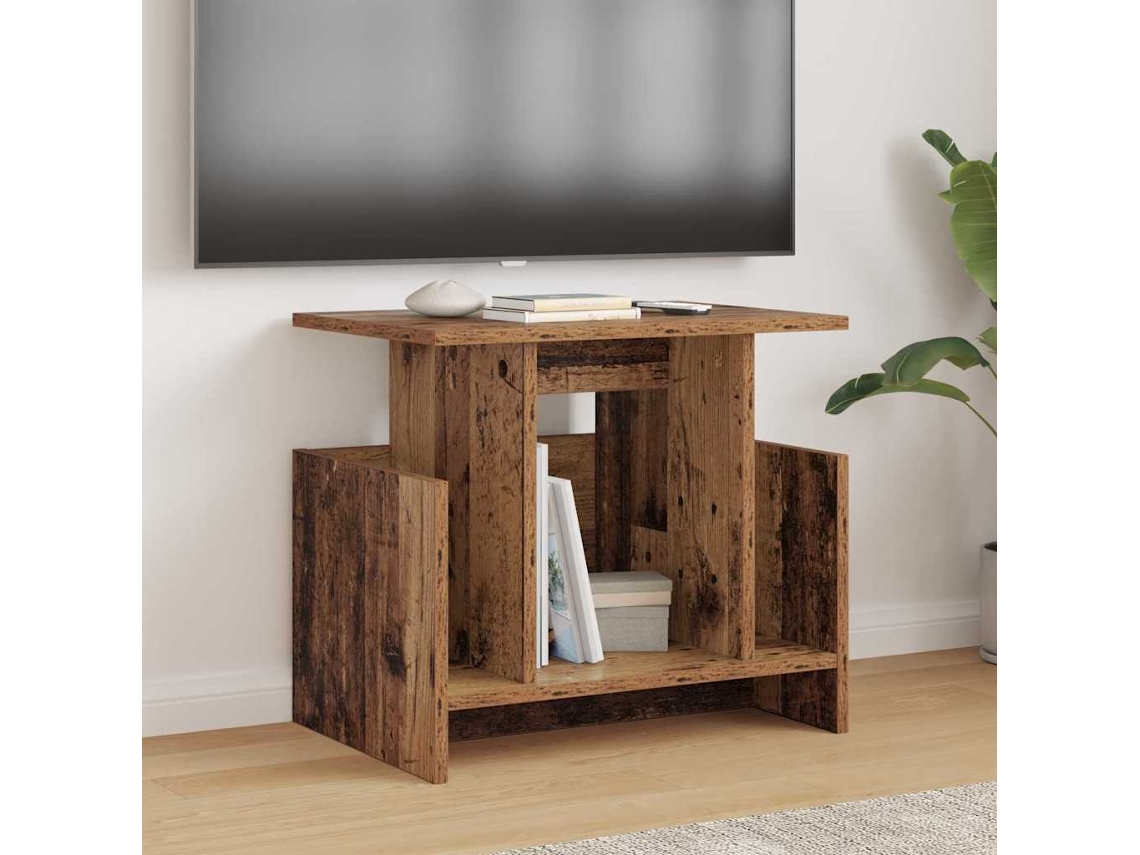 Vidaxl Suporte para Tv Madeira Antiga 50 X 35 X 45 Cm