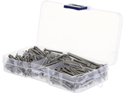 Kit Com 460 Pregos De Aço Inoxidável 304 Para Madeira E Concreto,