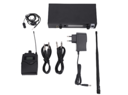 Sistema de Monitor In ear Sem Fio EOOCOO (banda Uhf, Padrão Ue)