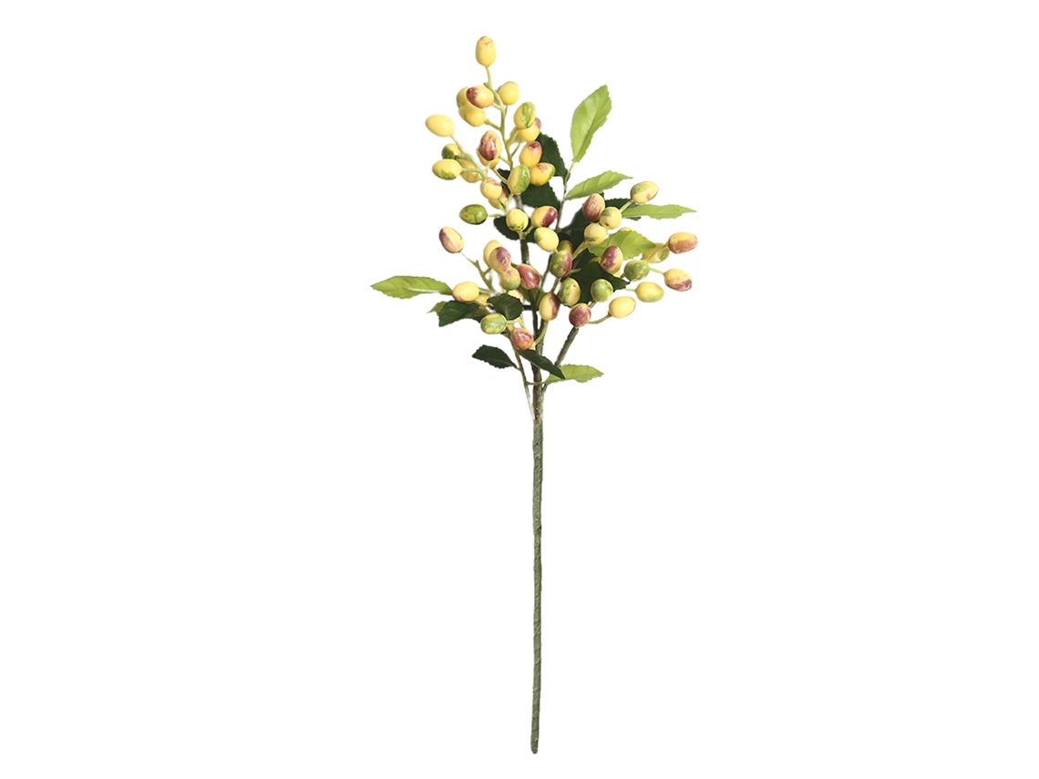 Buquê De Azeitona Roxa Decorativo Artifício