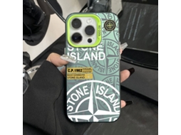 Capa Para Iphone 17 Air Laser Stone S476p1 Verde Laser Hard Stone