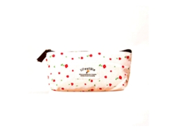 Estuche De Lápices Sweet Flower De Tela Multifuncional Para Estuche De Bolígrafos (beige)