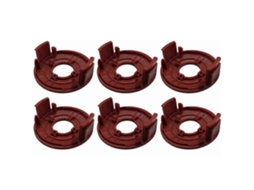 C8e 6 Peças Tampa do Carretel para Cortador de Grama Al ko Gte 350 Gte 450 Gte 550 Z7c Peça de Reposição, Rs0010