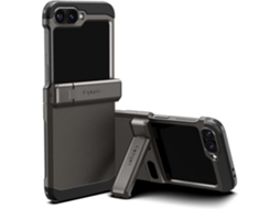Capa - Spigen - Tough Armor Pro - Compatível Com Samsung Galaxy Z Flip 6 - Gunmetal - Antichoc