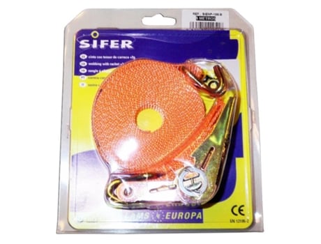 Catraca 25mmx5 Mttensor Carracagan.cer 500 Kg Sienp 185b Sifer