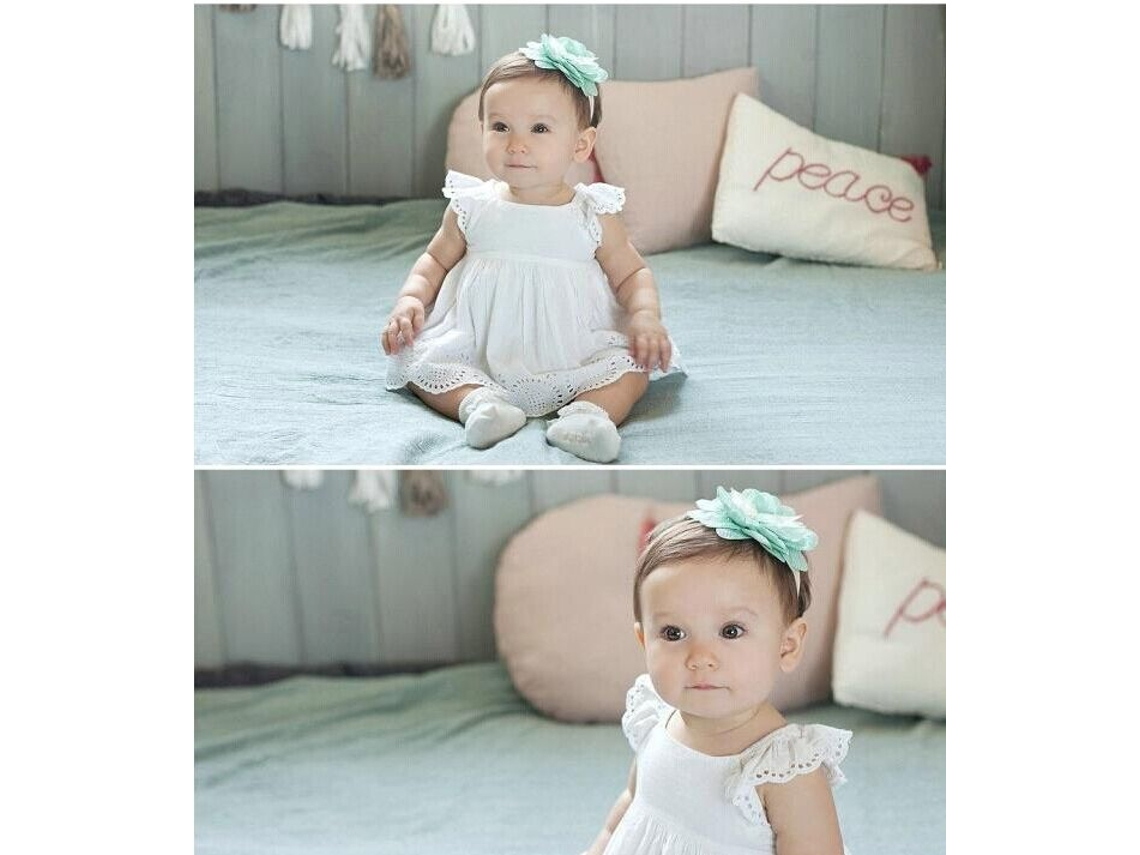 Tiara de Flores para Bebê SLOWMOOSE (J / Tamanho Serve para Todos