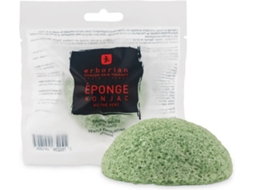 Acessório de Limpeza ERBORIAN Esponja De Chá Verde Konjac(1 Unidade)