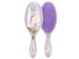 Pente De Cabelo Cartoon Antiestático Para Pentear Crespos E Lisos Pente De Massagem Cabelo (base Cinza)