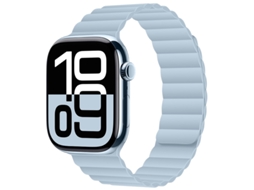Bracelete Para Apple Watch 42/44/45/46/49mm Azul Claro Cuich