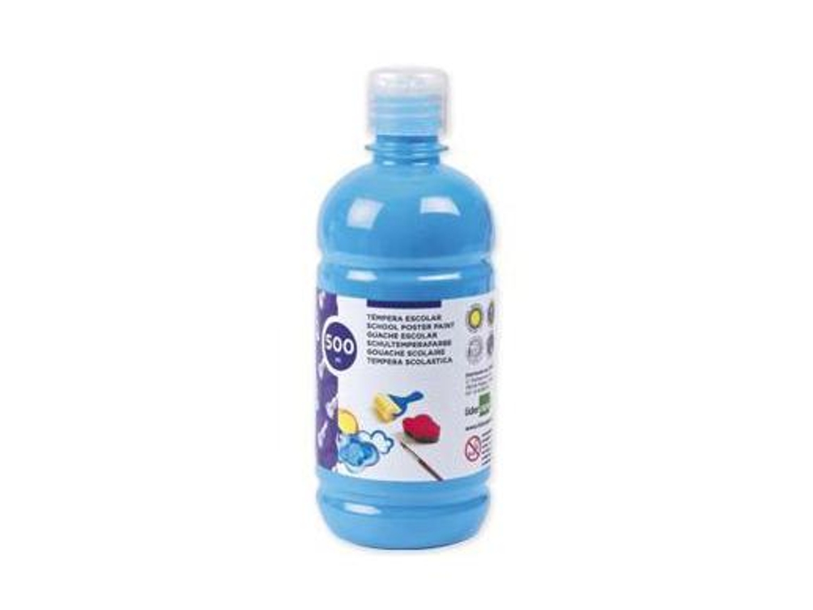 Guache Escolar Liderpapel 500 Ml Turquesa