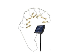 Luminária solar para guarda-sol 2026 com controle remoto, 104 LEDs, 8 modos de iluminação, luzes de fada para decoração de ambientes internos e externos.