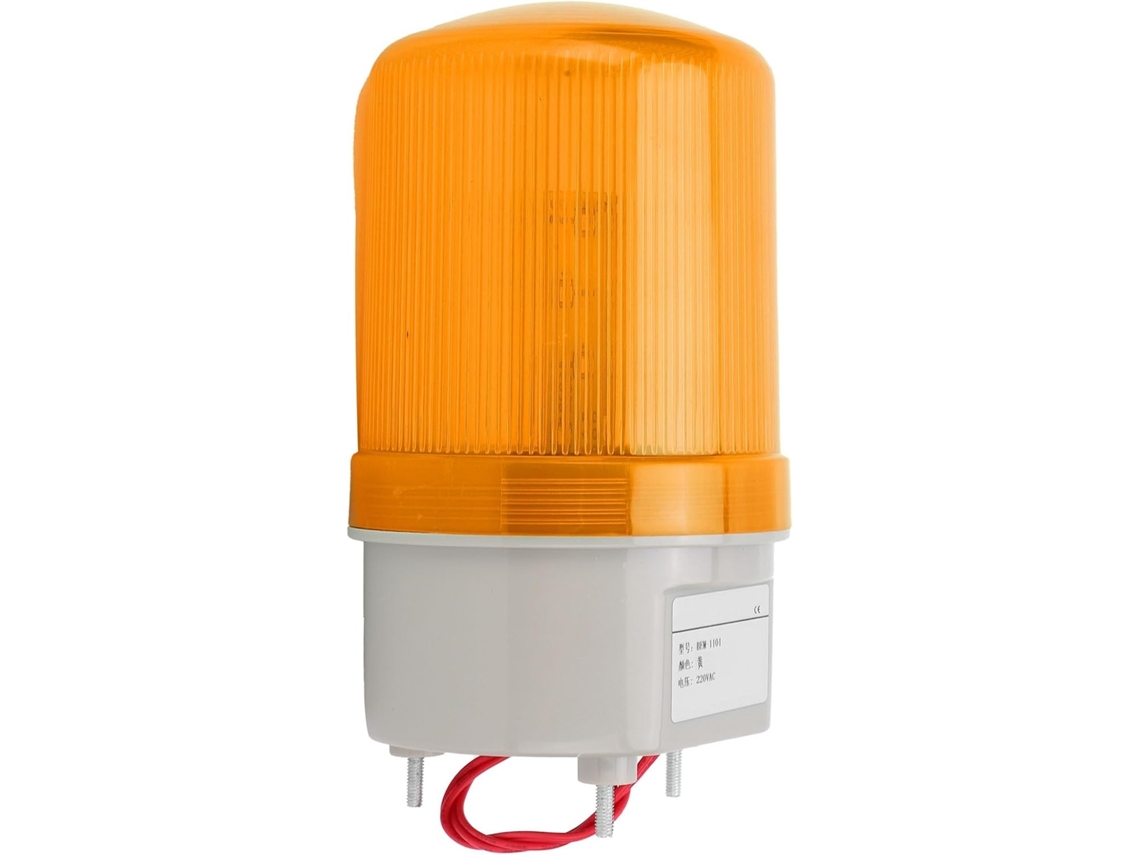 Luz De Advertência Intermitente Led Oumefar, Lâmpada De Sinalização Estroboscópica Durável Para Fábricas E Escolas
