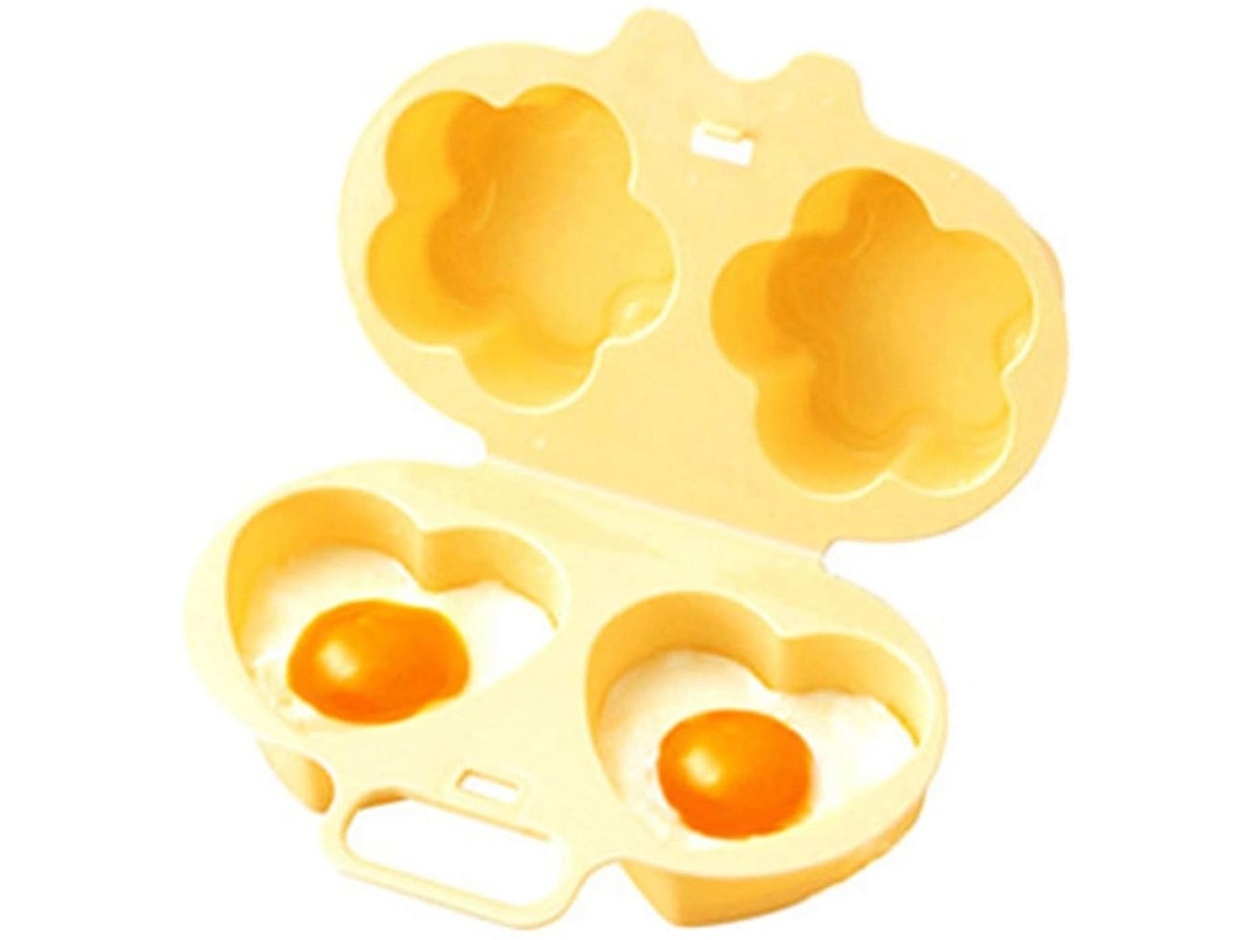 Fogão De Ovo Frito Micro-ondas Em Forma Coração, Molde Flor, Ferramenta Cozinha