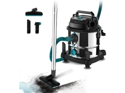 Aspirador com Saco CECOTEC Wet & Dry Steel Max 1400 W