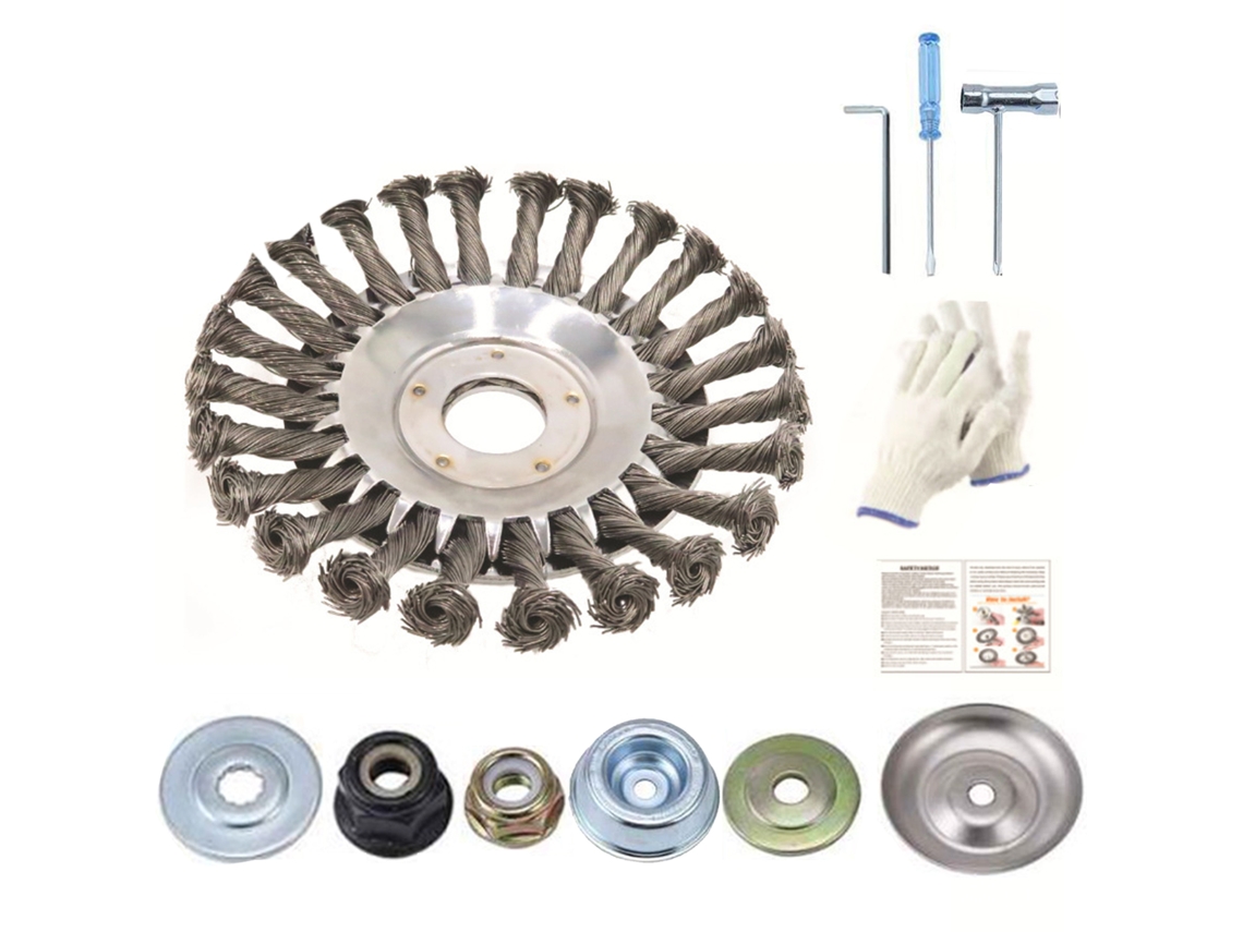 Cepillo de Arame Rotativo 6 Polegadas S/MARCA