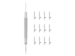 Pena De Relógio - 10 Mm - Lançamento Rápido - Aço Inoxidável - 12 Unidades - Diâmetro 1,5 Mm - Compatível Com Acessórios De Relógio - Pena De Relógio