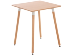 Mesa De Cozinha Viborg Natura/60 Cm Clp