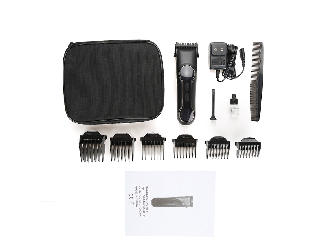 2026 kit de Cortadora de Pelo Eléctrica Profesional Surker, Trimmer Recargable para Cortar Pelo