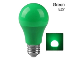 Omni lâmpada Led A60 Bombilla de Globe Colorida 5w Ra80 E27/b22 Ac 85 265v para Museus Galerias Decoração Lar Bar Festa Jardim E27 e27 Verde
