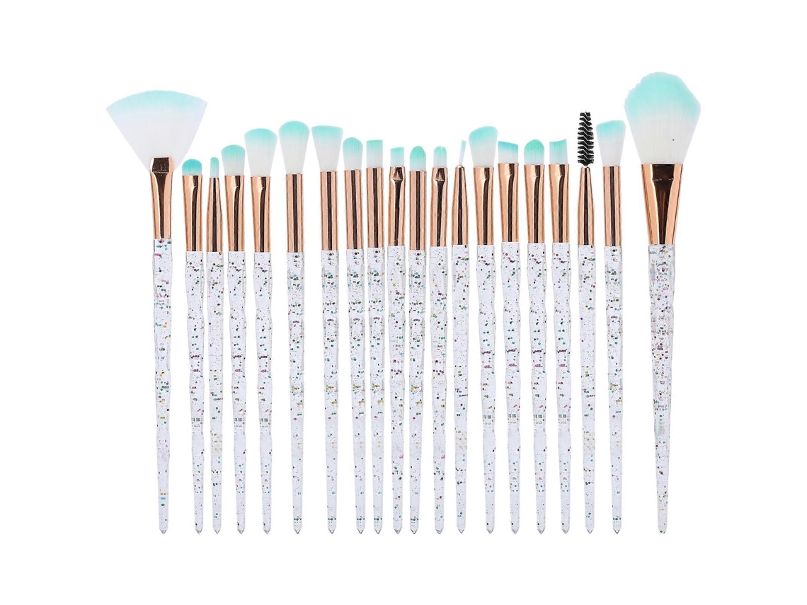 Conjunto De 20 Pincéis De Maquiagem Para Sombra, Blush E Pó, Ferramentas De Maquiagem Profissionais. Everley891