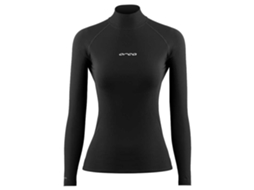 Rashguard Feminino de Manga Comprida Tango Preto Sorca