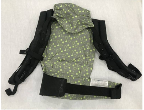 marsupio virado para a frente