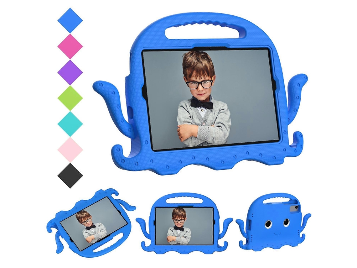 Capa híbrida de EVA à prova de choque estilo polvo da Webake com alça para tablet