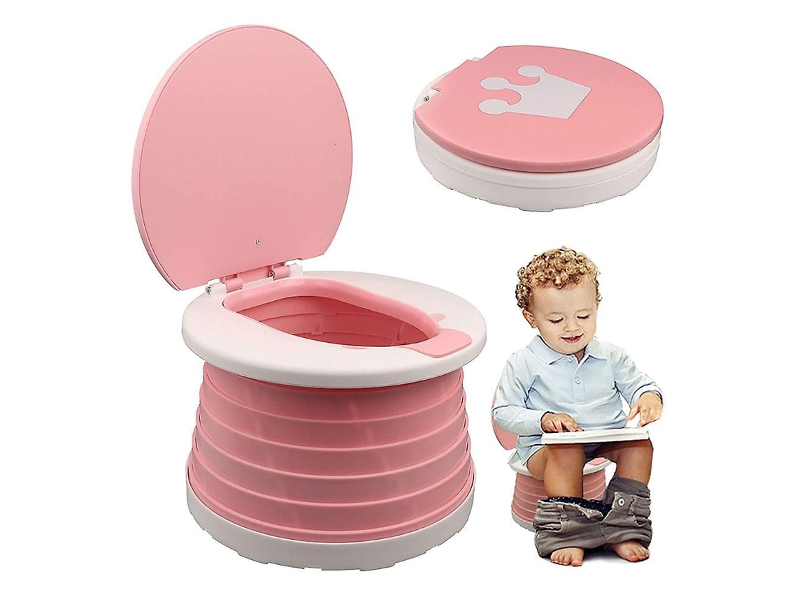 Assento sanitário dobrável portátil Slowmoose para meninos e meninas