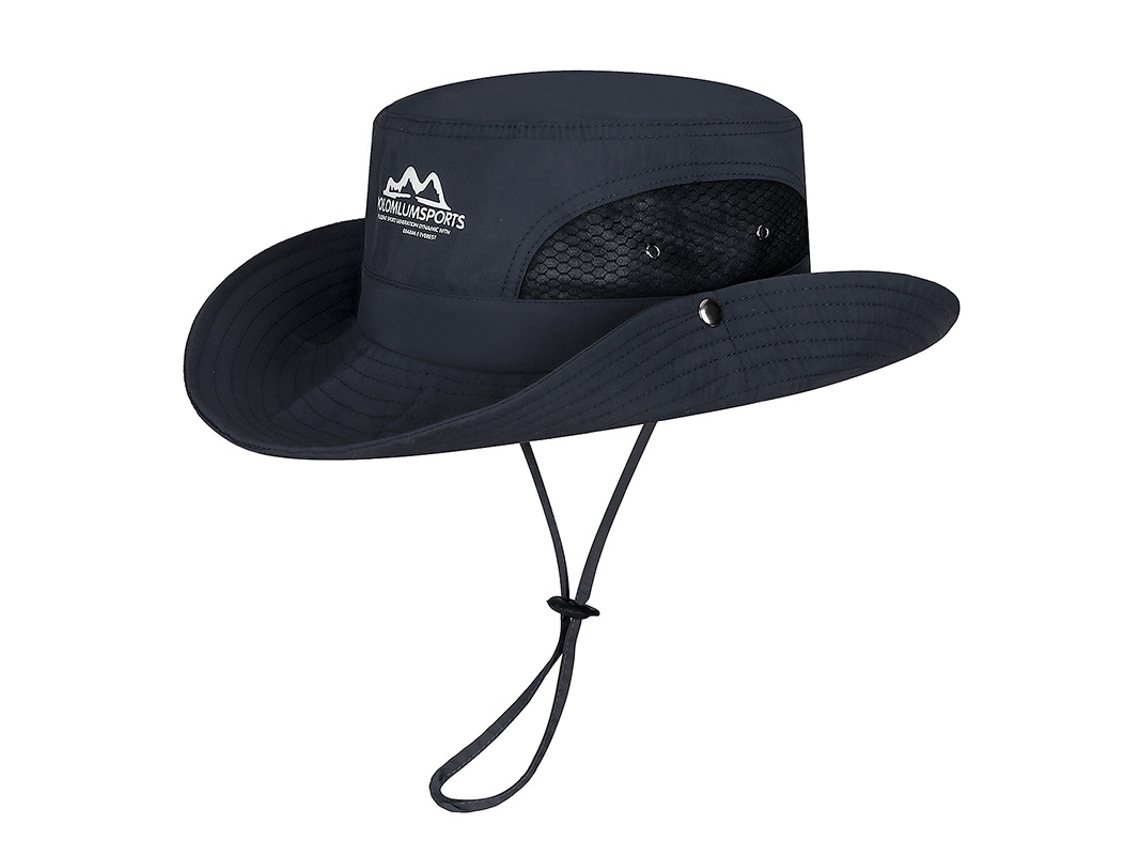 Chapéu De Pescador Yuysan, Secagem Rápida, Proteção Solar, Dobrável, Com Cordão Ajustável, Aba De 8 Cm, Tamanho Único (55–60 Cm)