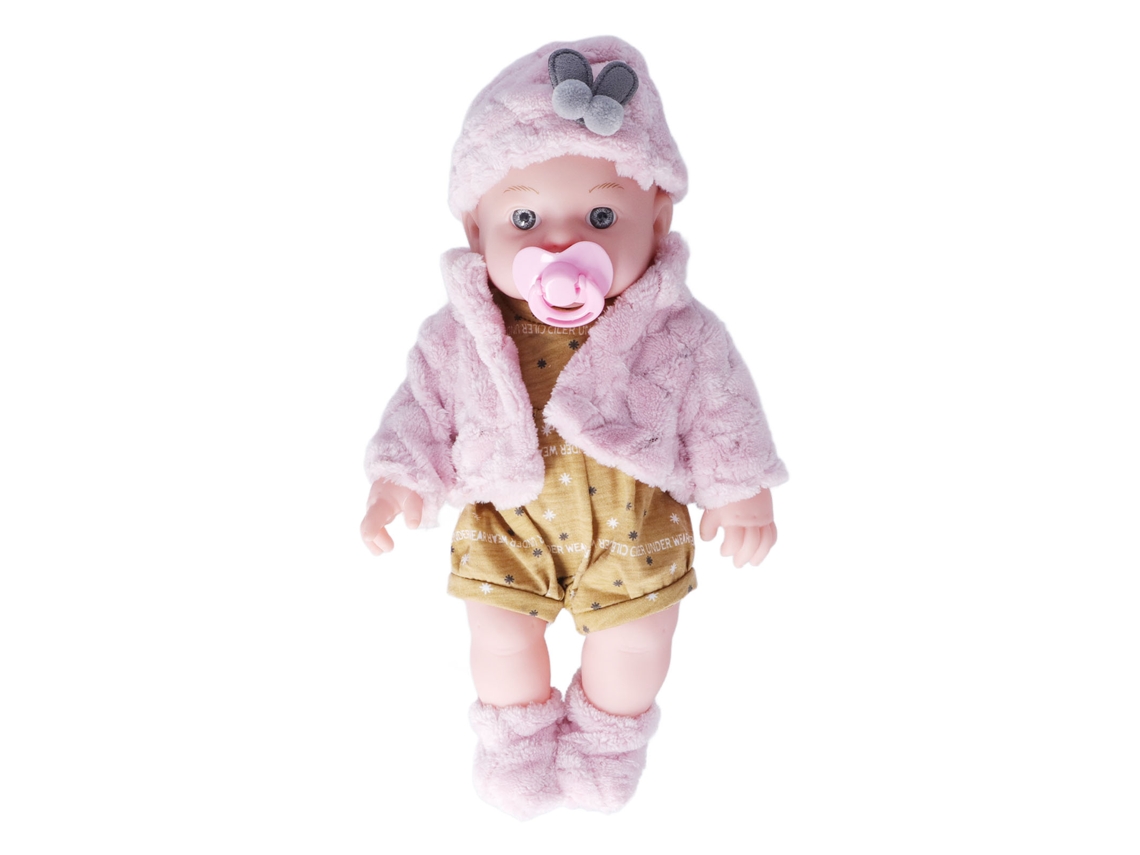 Boneca Bebe Reborn Realista 12 Polegadas Lavável Menina Branca Moda