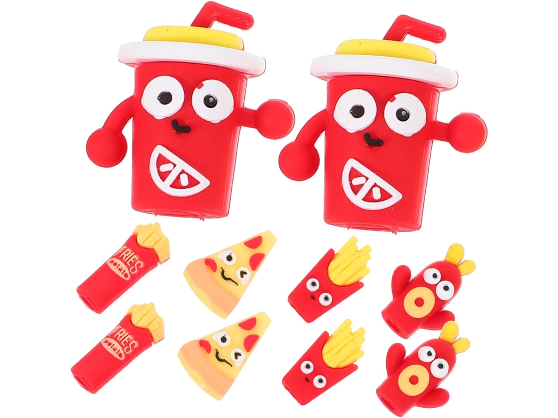Exceart Conjunto De 10 Extensores Lápis, Capas Protetoras Para Tampas