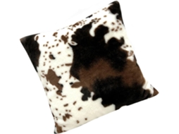 Capa de Almofada Decorativa e Respirável em Poliéster com Estampa Vaca, Design Moderno, Fácil CHABERLU