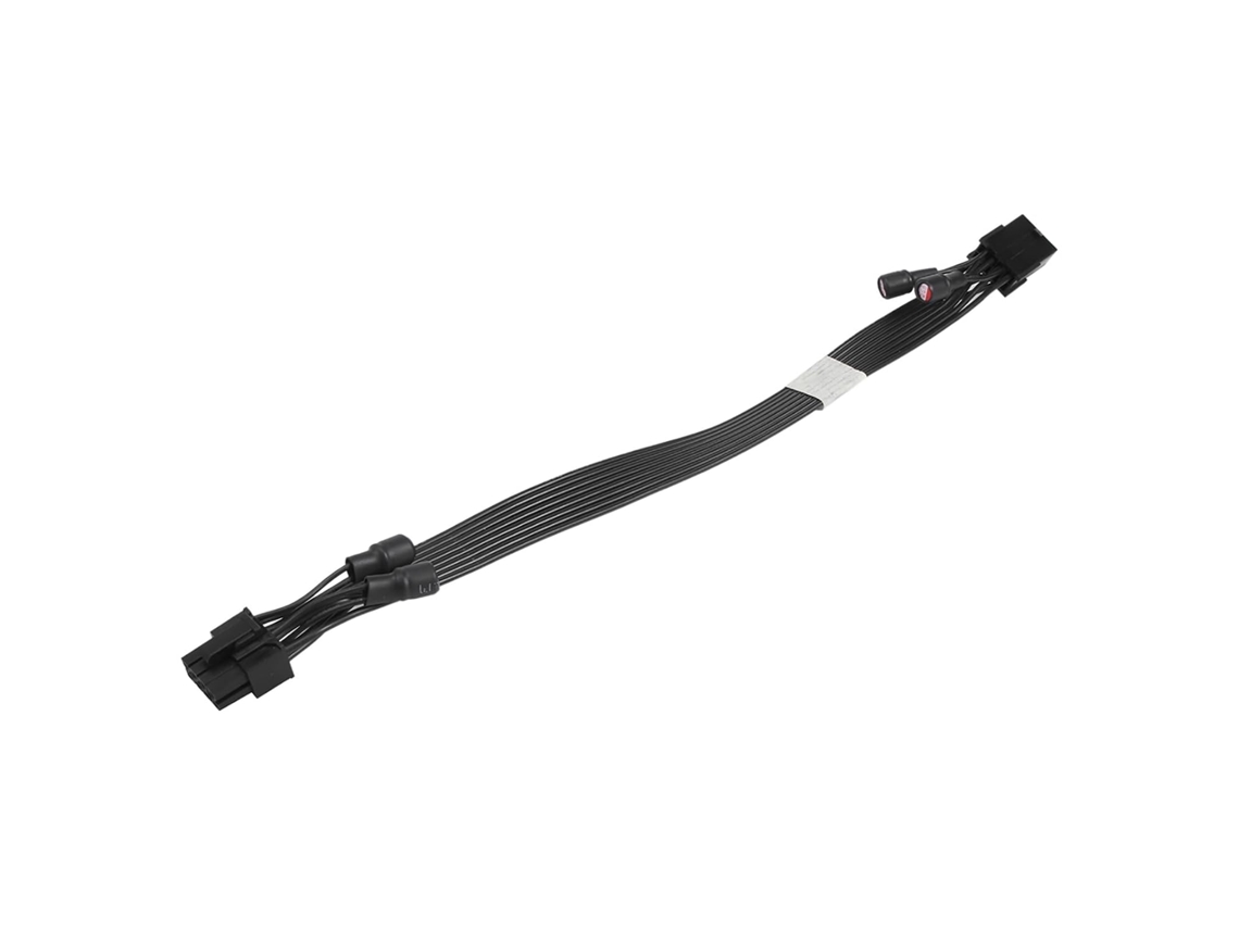 Cabo Extensor De Placa Vídeo Gpu 8 Pinos (6+2) Com Capacitor Filtro,