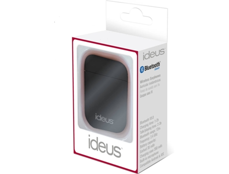 Auriculares Bluetooth True Wireless IDEUS Sfw21Bk In Ear