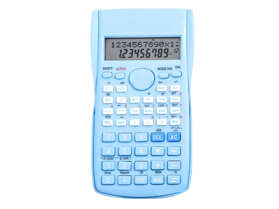Calculadora Científica 12 Dígitos 240 Funções Tela Grande | S/MARCA