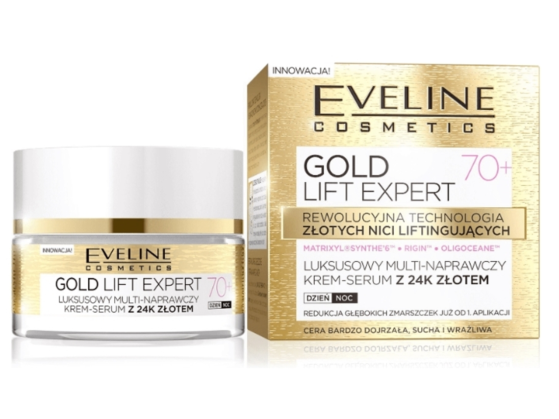 Eveline Gold Lift Expert 70 Creme De Dia E Noite 50ml Eveline Cosmetics
