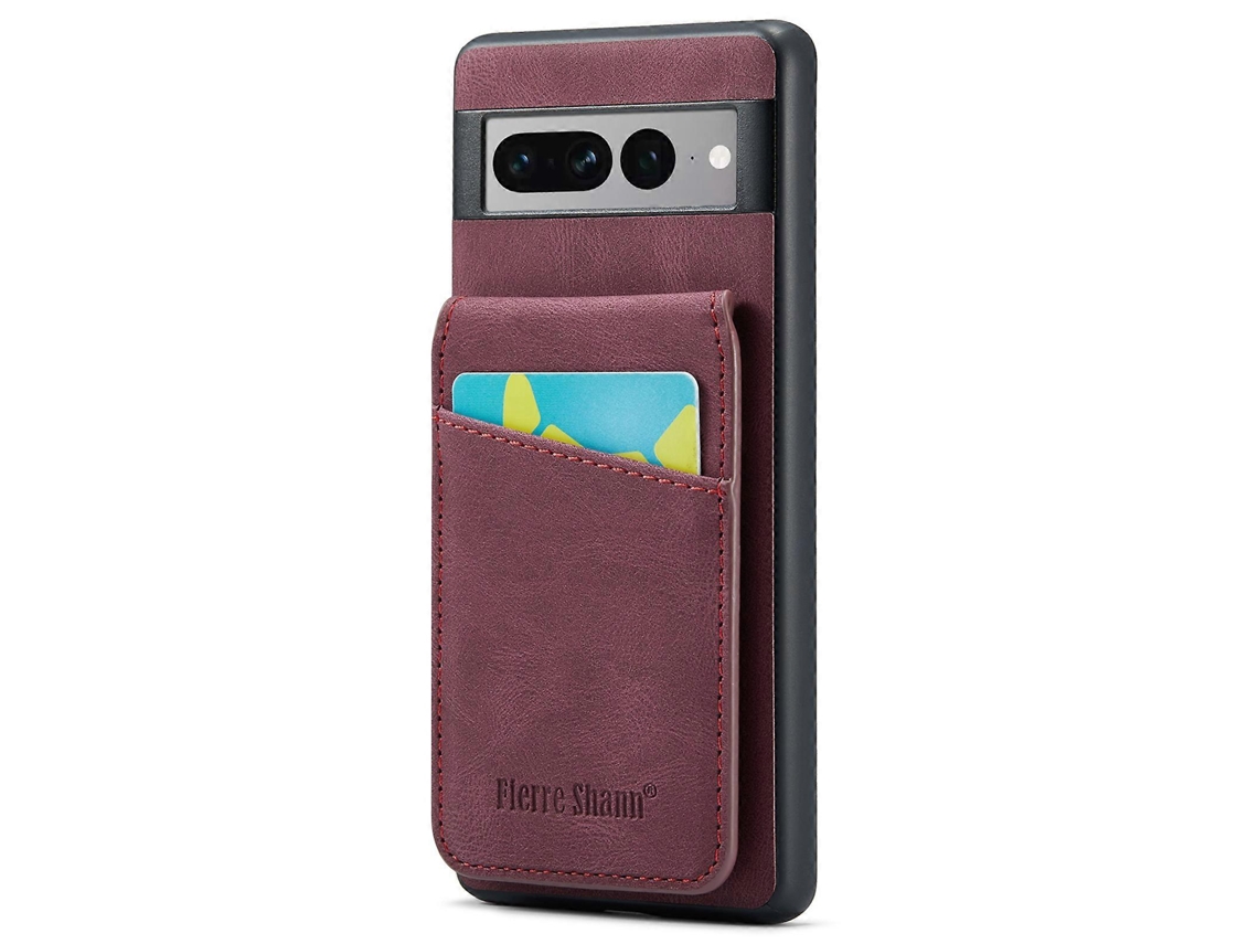 Para Google Pixel 7 Pro 5g Rfid Bloqueio Celular Capa Slots Para Cartão Putpu Capa