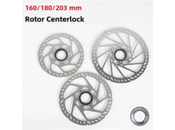 Lurelia Rotor De Travão Centerlock 160/180/203 Mm Com Dissipação De Calor Para Bicicleta